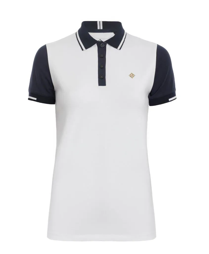 Tesoro Vita Pelosa Polo Shirt White/Navy