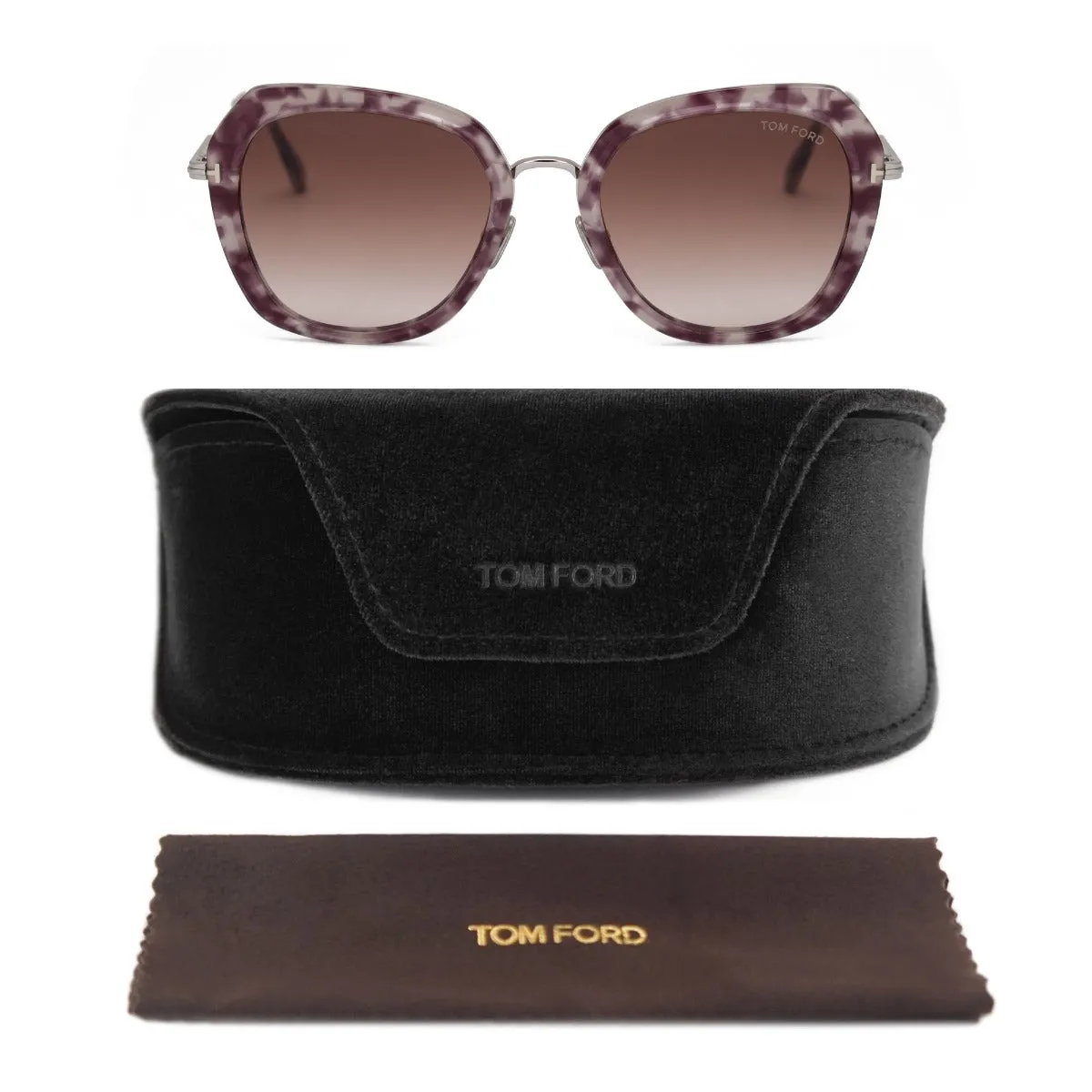 Tom Ford Butterfly Sunglasses FT0792 55F 55