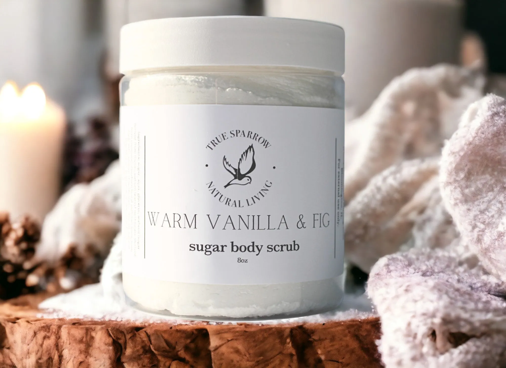 Warm Vanilla & Fig Sugar Scrub