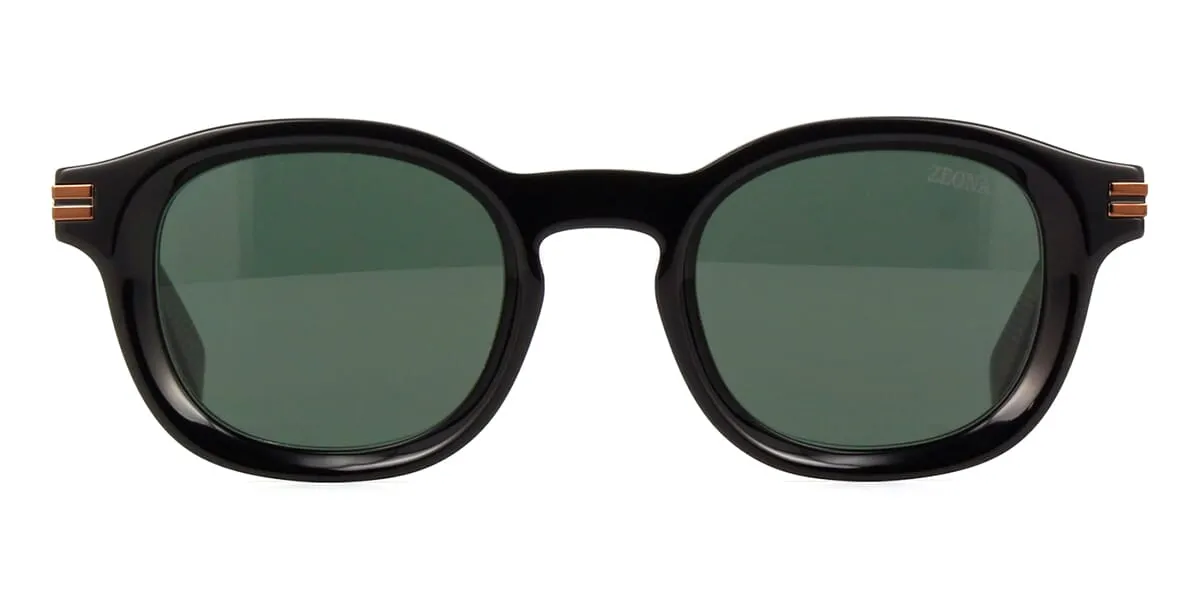 Zegna Havana Aurora I EZ0229 05N - As Seen On Kieran Culkin